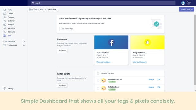 Civil Pixels: Easy Tag Manager
