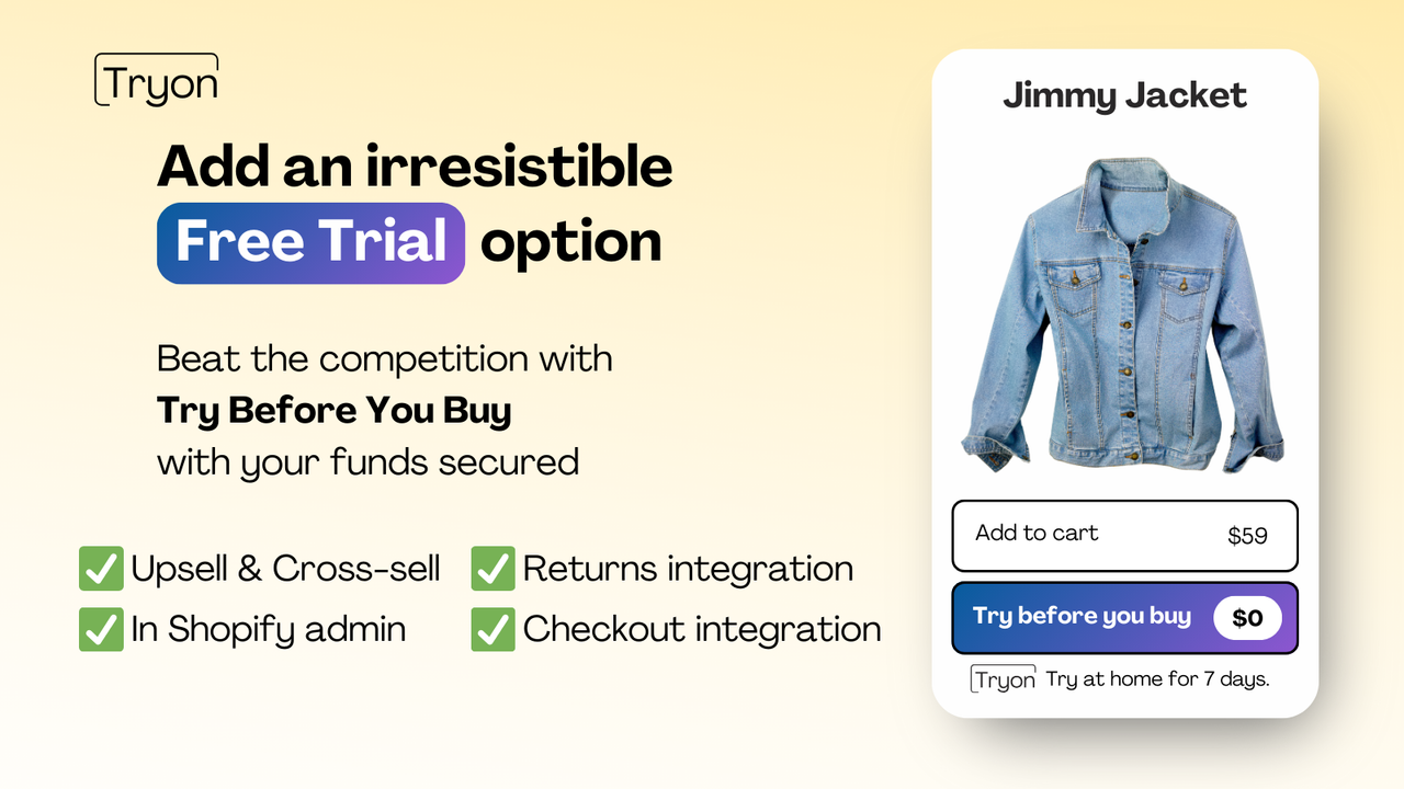 Tryon: Try Before You Buy