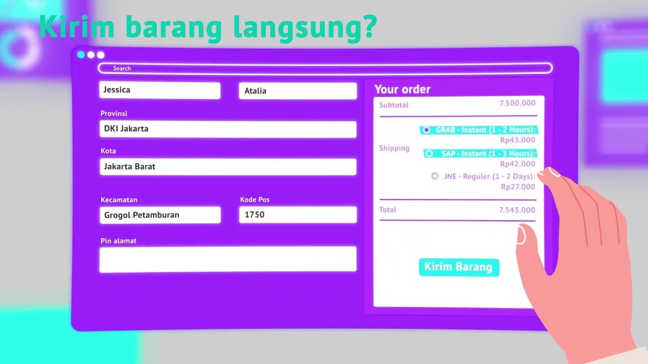 Biteship: Multi‑courier App