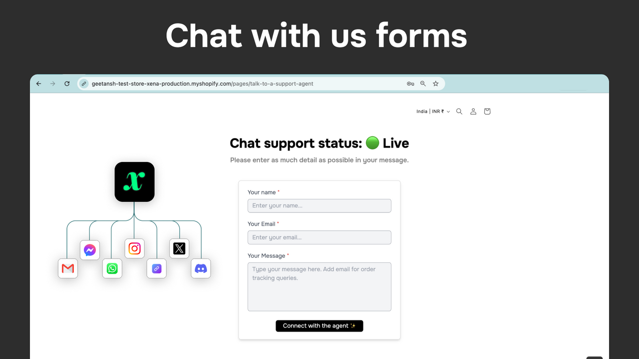 Xena: Live Support Inbox w/ AI