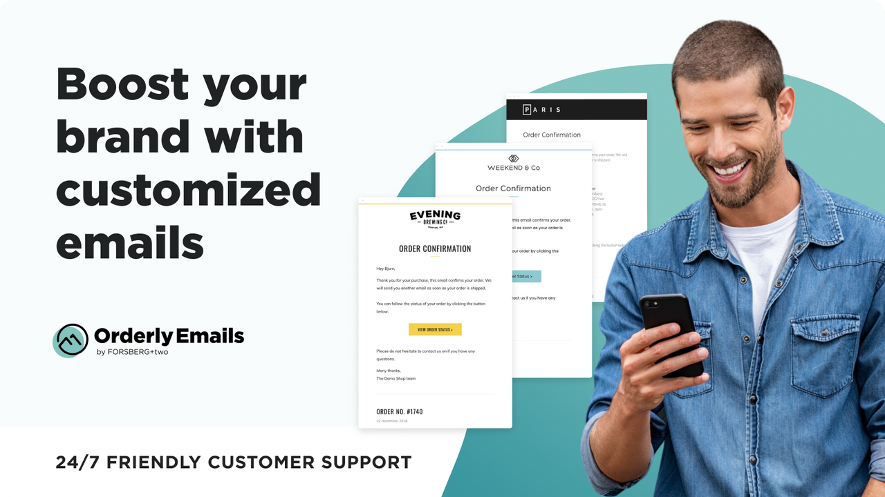 Orderly Emails ‑ Templates App