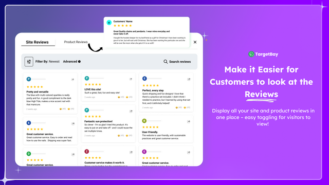 TargetBay Product Reviews