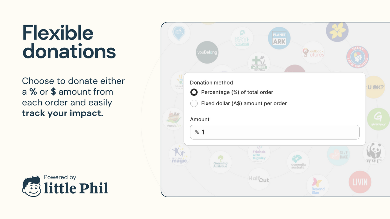 Flexible donations