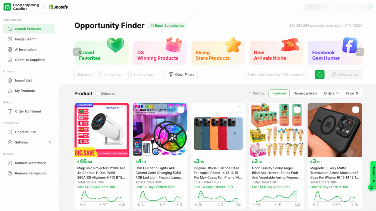 Dropshipping Copilot AI