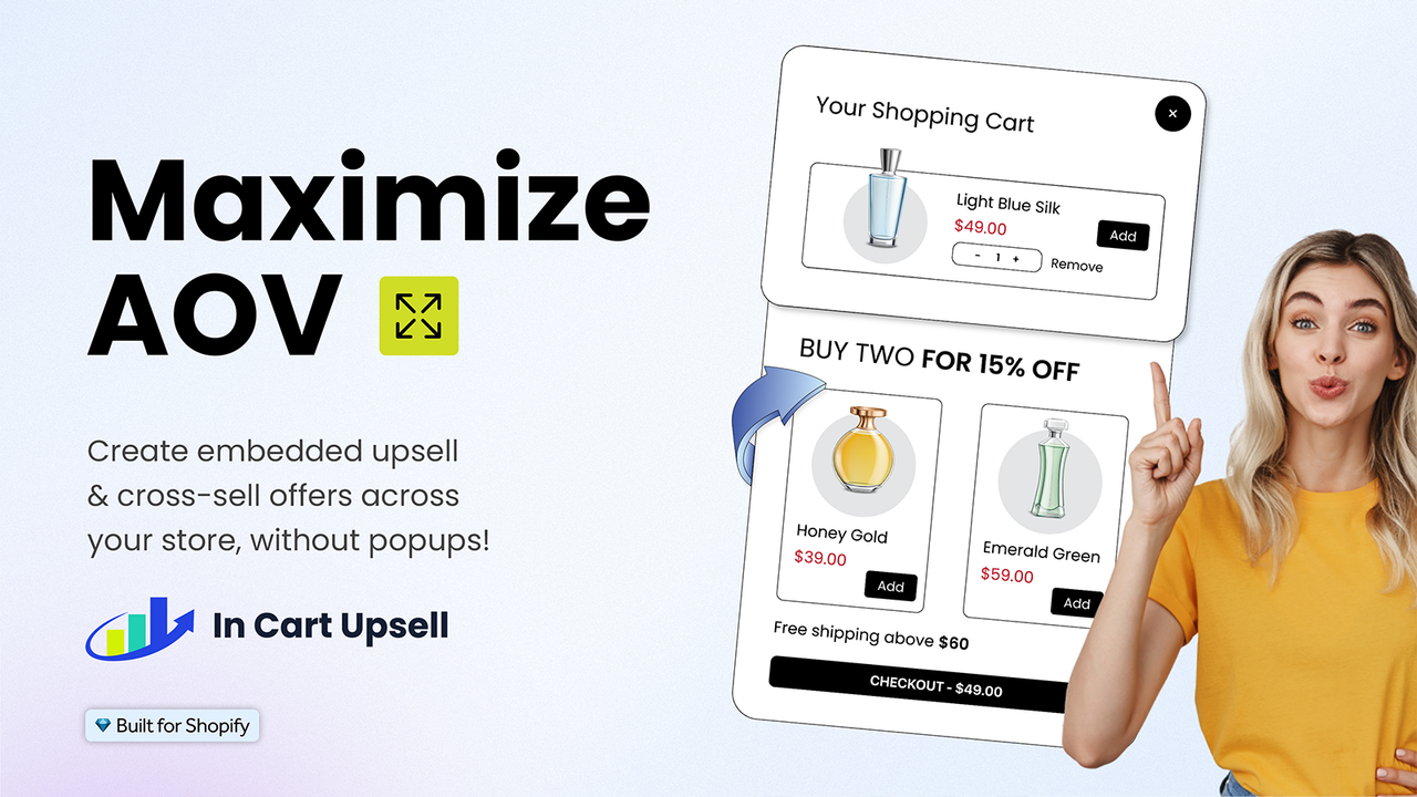 In Cart Upsell & Cross Sell