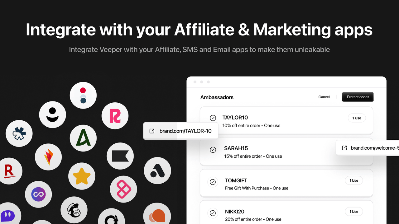Make your affiliate & influencer platforms unleakable