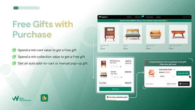 Wi BOGO Buy X Get Y Free Gift