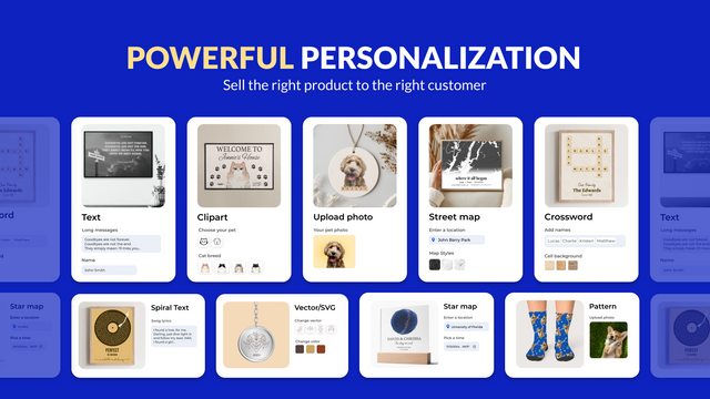 Teeinblue Product Personalizer